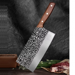 6" Sharp Meat Cleaver and Vegetable Knife for Home and Kitchen with Ergonomic Handle